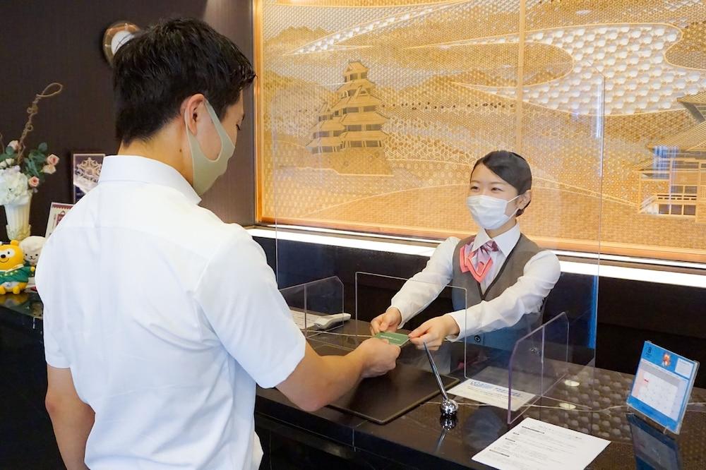 Hotel Route Inn Grand Ueda Ekimae Ngoại thất bức ảnh
